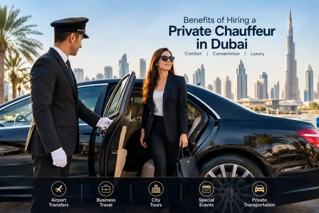 Benefits of hiring a private chauffeur in Dubai