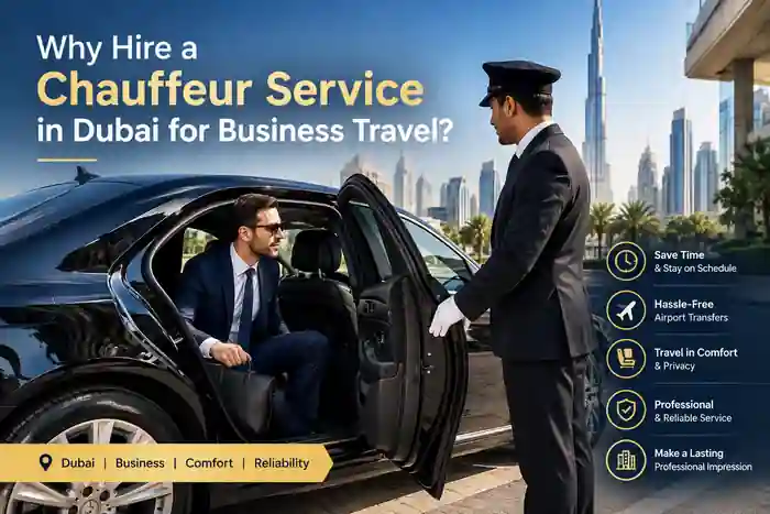 Business chauffeur service in Dubai for executive travel